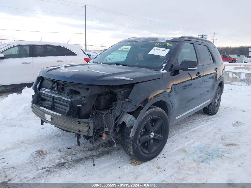 2017 FORD EXPLORER XLT - 1FM5K8D89HGE34849