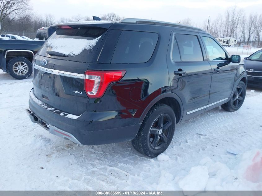 2017 FORD EXPLORER XLT - 1FM5K8D89HGE34849