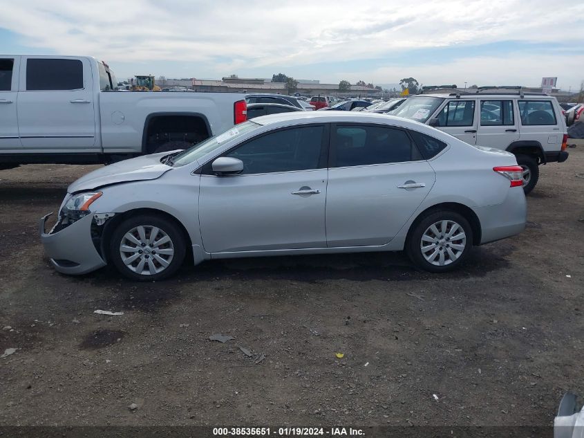 2015 NISSAN SENTRA S/SV/SR/SL - 3N1AB7AP5FL683086