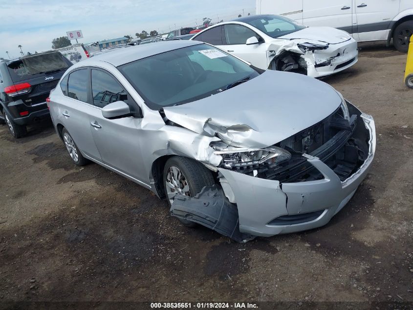 2015 NISSAN SENTRA S/SV/SR/SL - 3N1AB7AP5FL683086