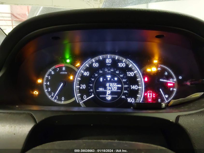 2015 HONDA ACCORD EXL - 1HGCR2F86FA230836
