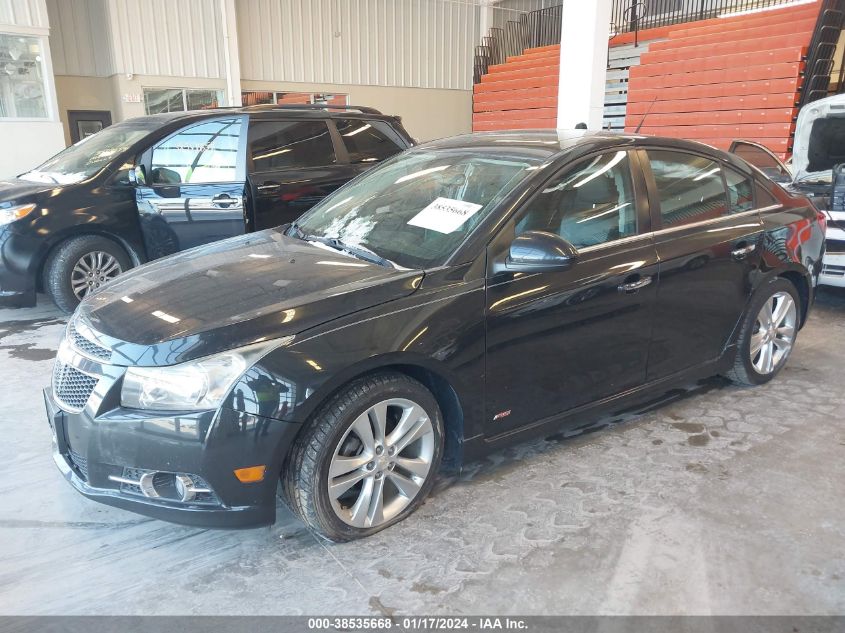 2013 CHEVROLET CRUZE LTZ - 1G1PG5SB6D7235658