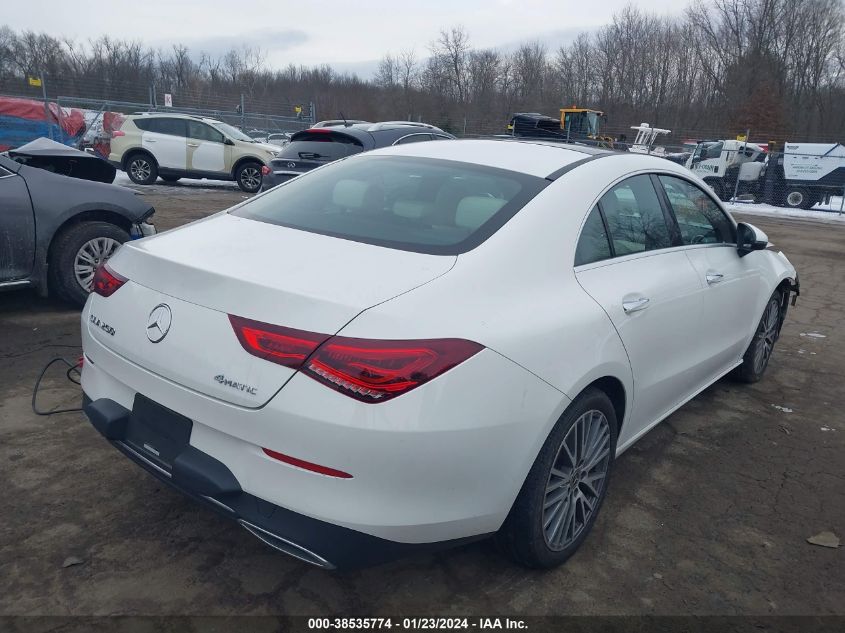 2021 MERCEDES-BENZ CLA 250 250 4MATIC - W1K5J4HB6MN172354