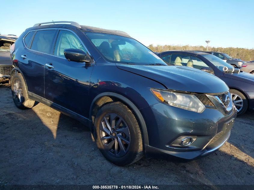 2016 NISSAN ROGUE SL - 5N1AT2MT3GC865173