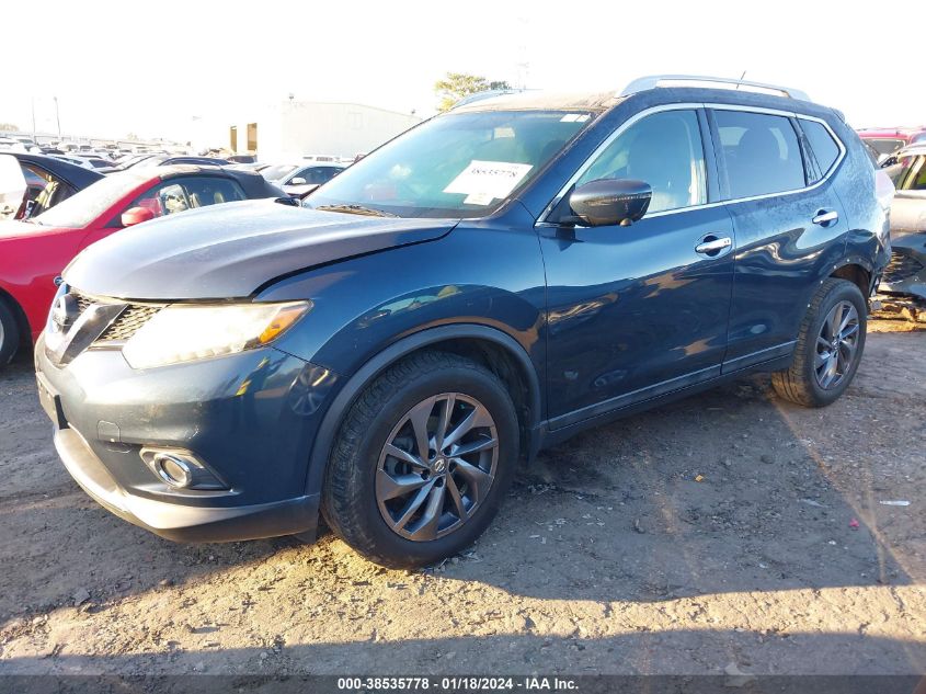 2016 NISSAN ROGUE SL - 5N1AT2MT3GC865173