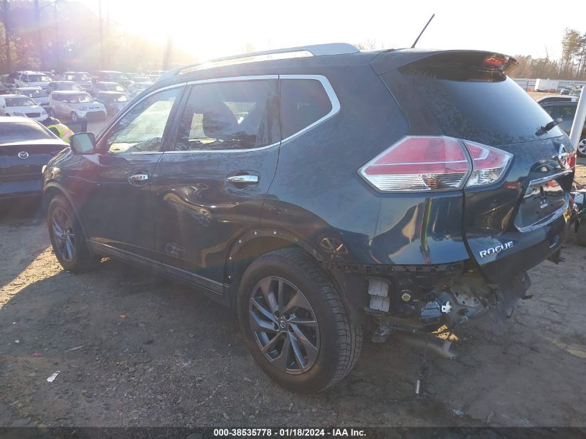 2016 NISSAN ROGUE SL - 5N1AT2MT3GC865173