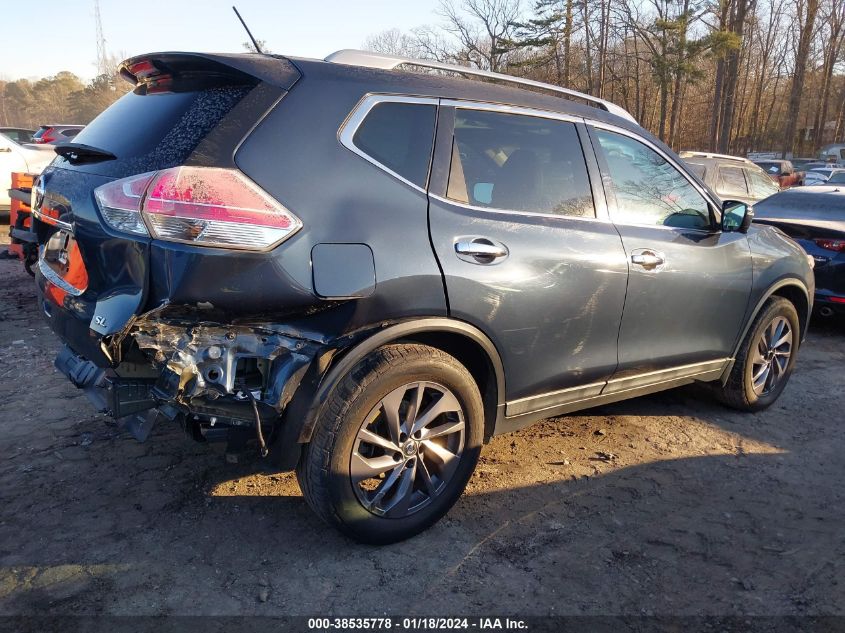 2016 NISSAN ROGUE SL - 5N1AT2MT3GC865173