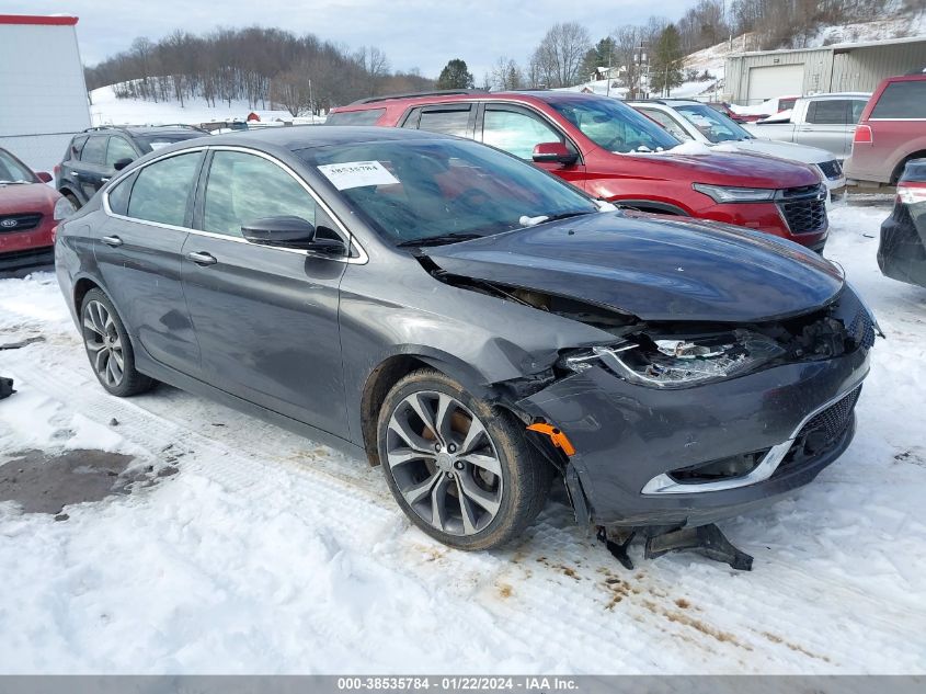 2015 CHRYSLER 200 C - 1C3CCCCB8FN561517