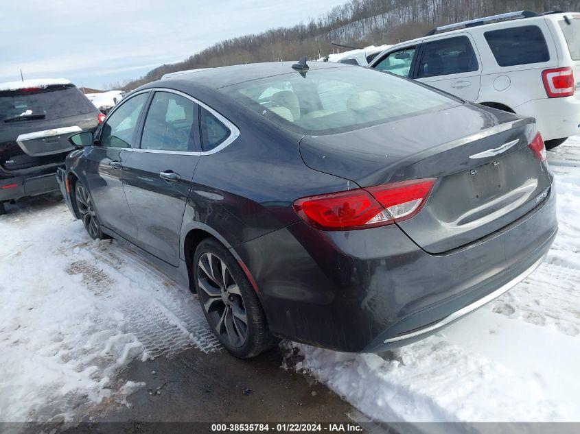 2015 CHRYSLER 200 C - 1C3CCCCB8FN561517