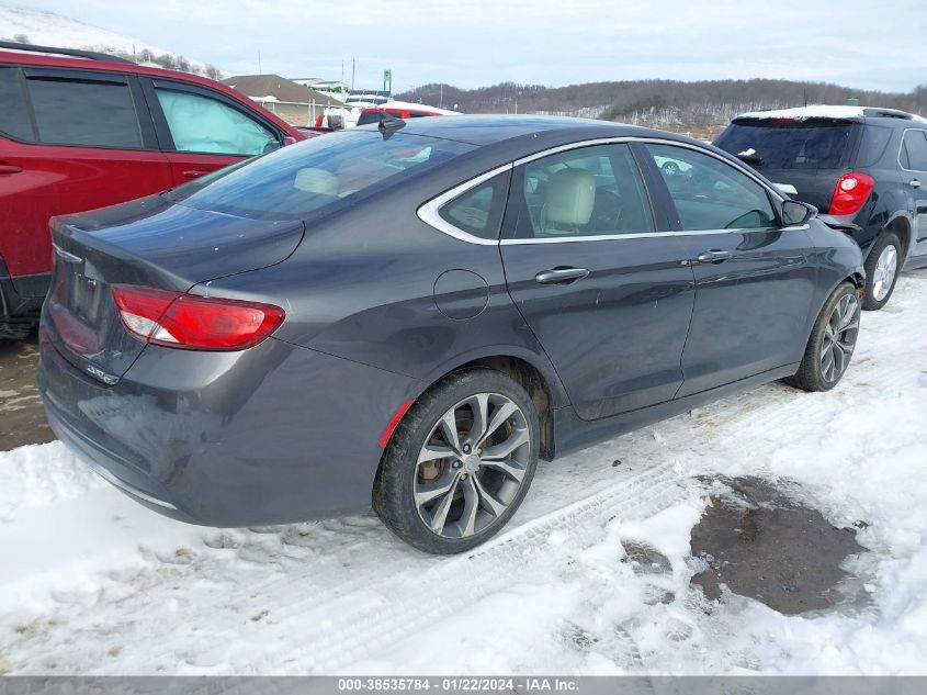 2015 CHRYSLER 200 C - 1C3CCCCB8FN561517