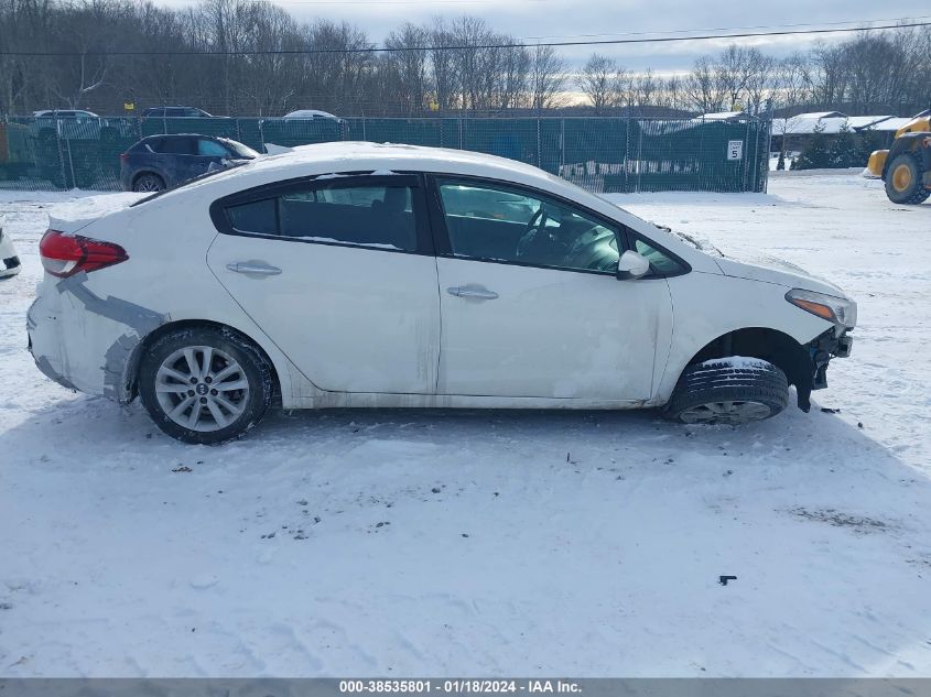 2017 KIA FORTE S - 3KPFL4A77HE037134