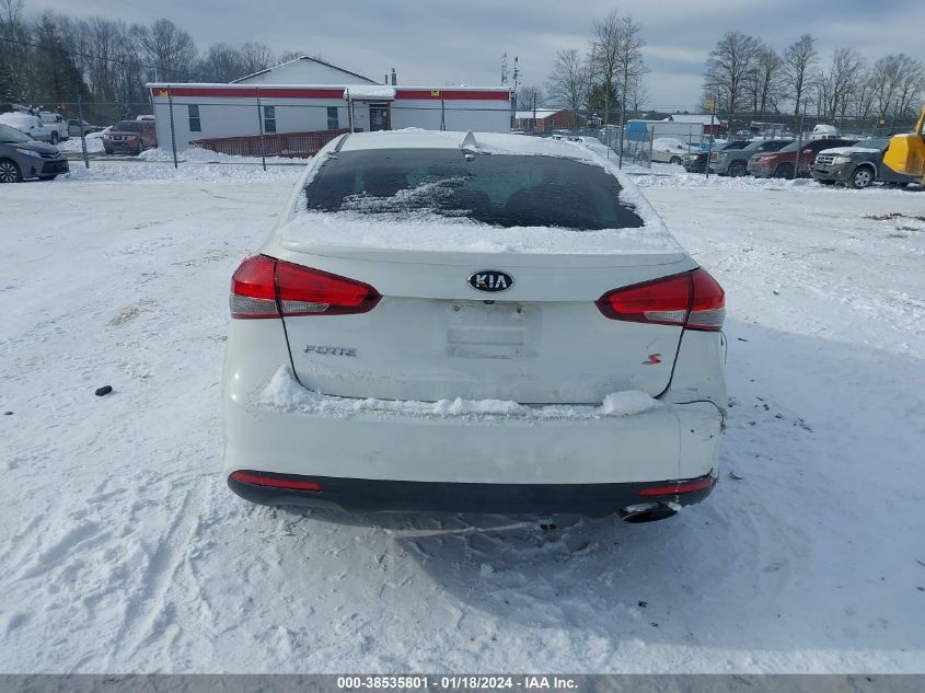 2017 KIA FORTE S - 3KPFL4A77HE037134
