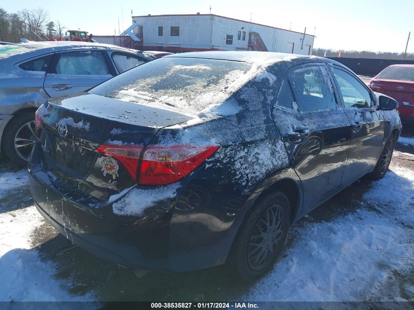 2018 TOYOTA COROLLA LE - 2T1BURHE8JC982675