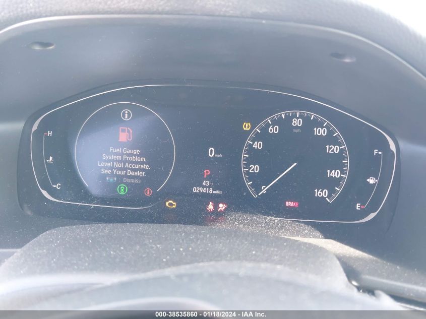 VIN 1HGCV1F42NA041389 2022 HONDA ACCORD SPORT SE
