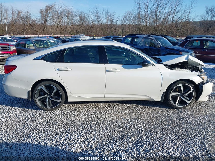 VIN 1HGCV1F42NA041389 2022 HONDA ACCORD SPORT SE