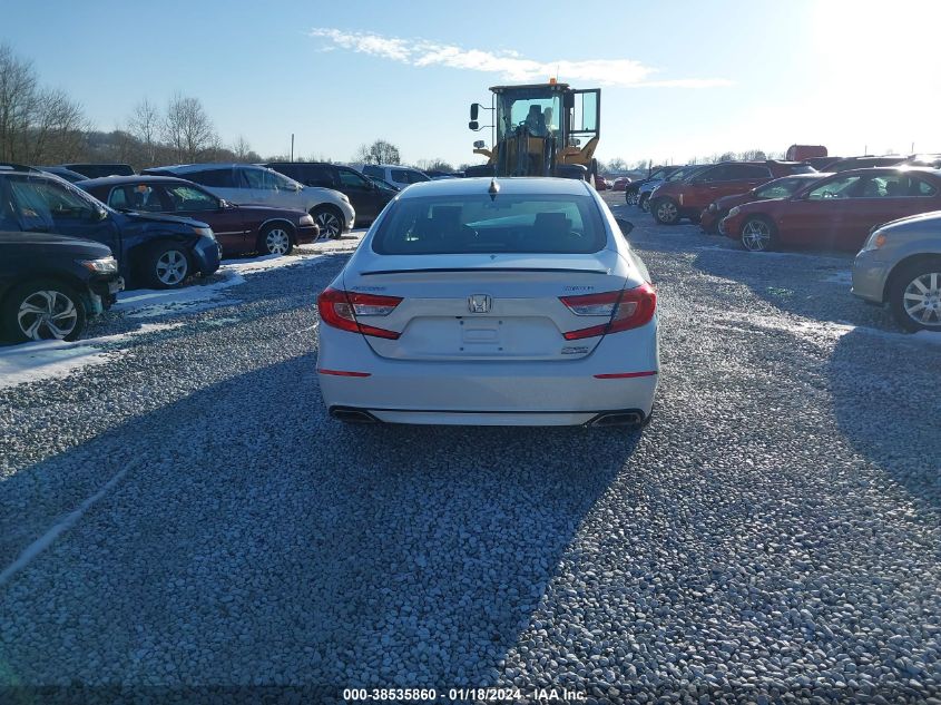 VIN 1HGCV1F42NA041389 2022 HONDA ACCORD SPORT SE