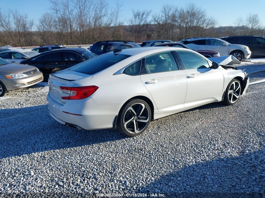 VIN 1HGCV1F42NA041389 2022 HONDA ACCORD SPORT SE