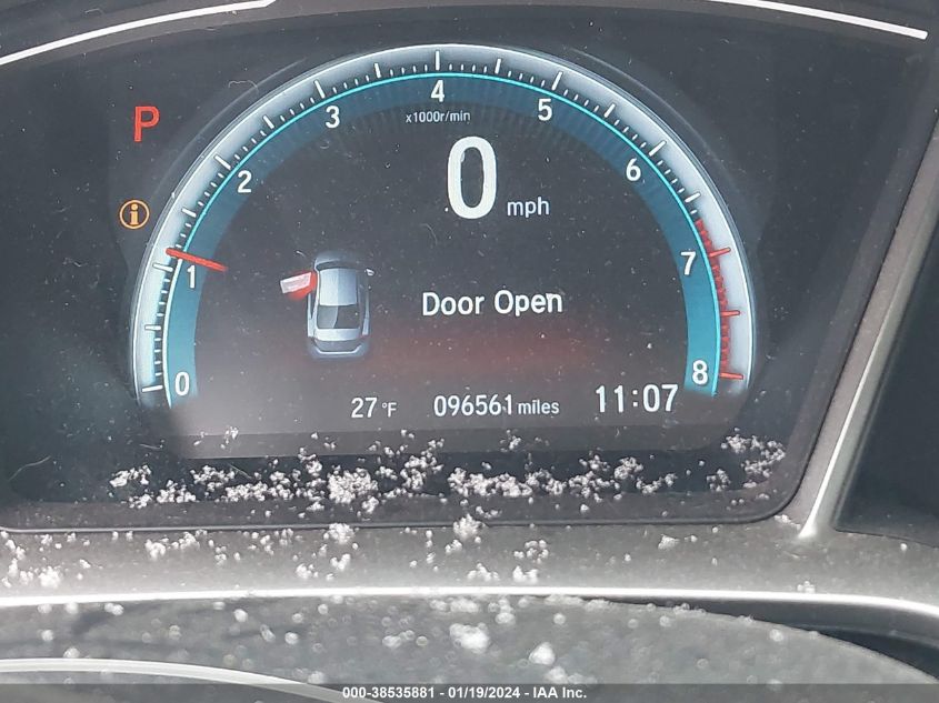 2017 HONDA CIVIC EX - 19XFC2F79HE046706
