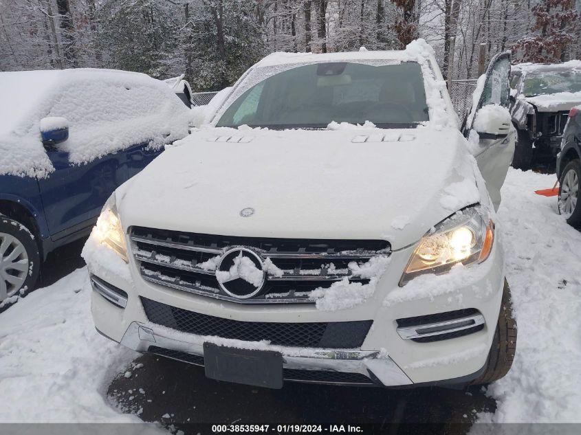 2013 MERCEDES-BENZ ML 350 4MATIC - 4JGDA5HB6DA165659