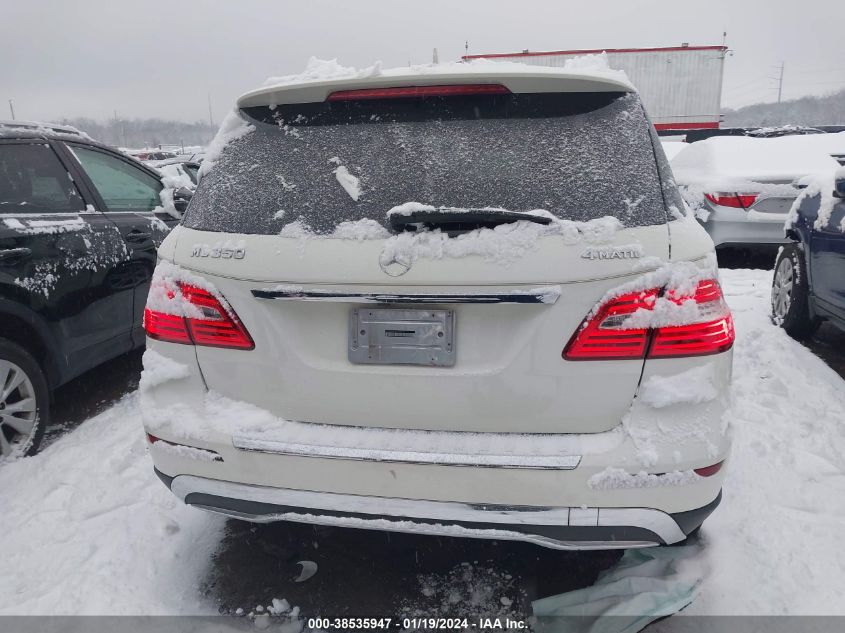 2013 MERCEDES-BENZ ML 350 4MATIC - 4JGDA5HB6DA165659