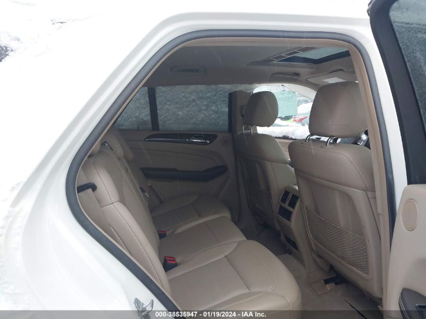 2013 MERCEDES-BENZ ML 350 4MATIC - 4JGDA5HB6DA165659