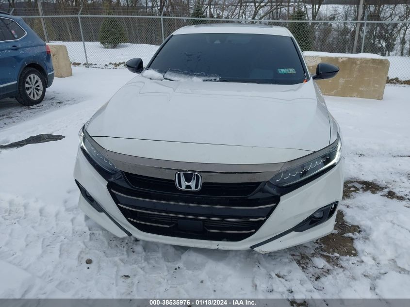 2022 HONDA ACCORD SPORT 2.0T - 1HGCV2F30NA024264