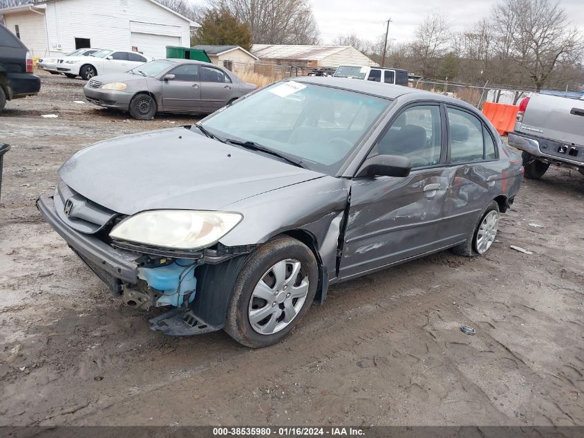 2HGES165X4H583348 | 2004 HONDA CIVIC