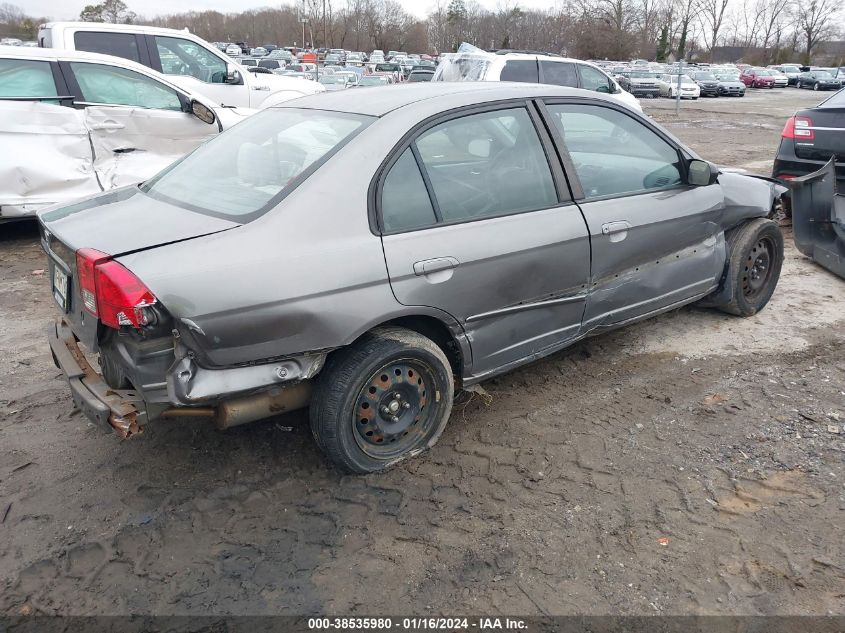 2HGES165X4H583348 | 2004 HONDA CIVIC