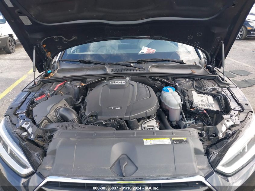 2018 AUDI A5 CABRIOLET - WAU2NGF56JN001449