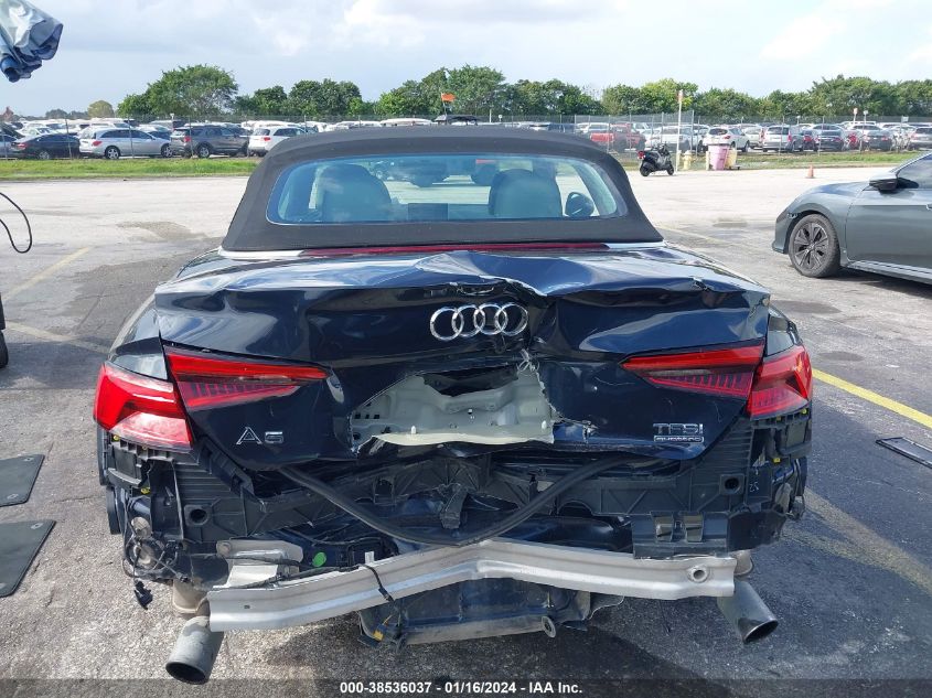 2018 AUDI A5 CABRIOLET - WAU2NGF56JN001449