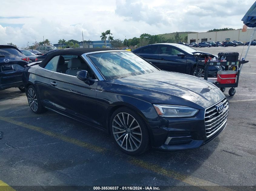 2018 AUDI A5 CABRIOLET - WAU2NGF56JN001449