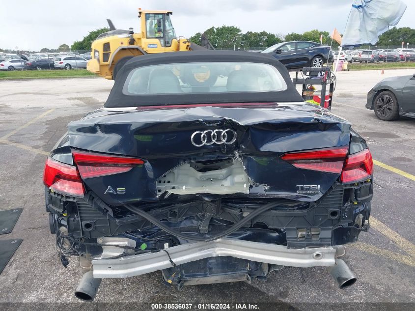 2018 AUDI A5 CABRIOLET - WAU2NGF56JN001449