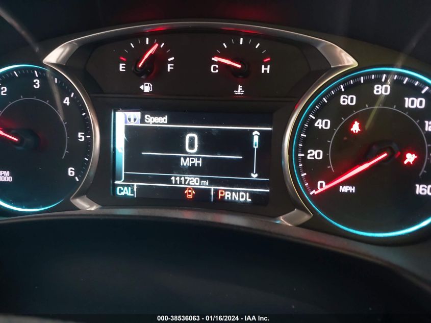 2018 CHEVROLET EQUINOX LT - 3GNAXLEUXJS555956