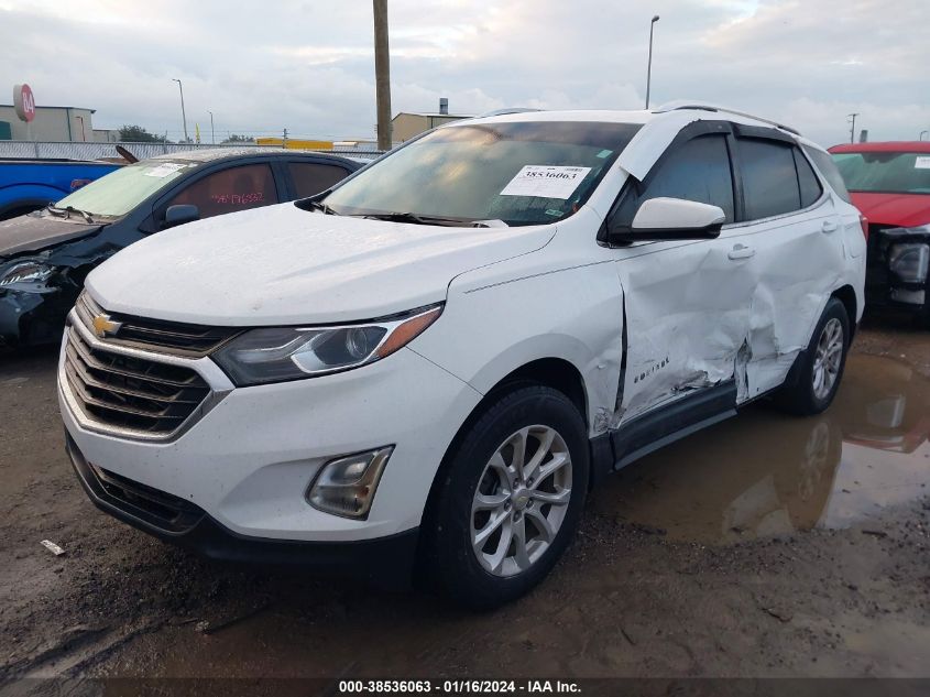 2018 CHEVROLET EQUINOX LT - 3GNAXLEUXJS555956