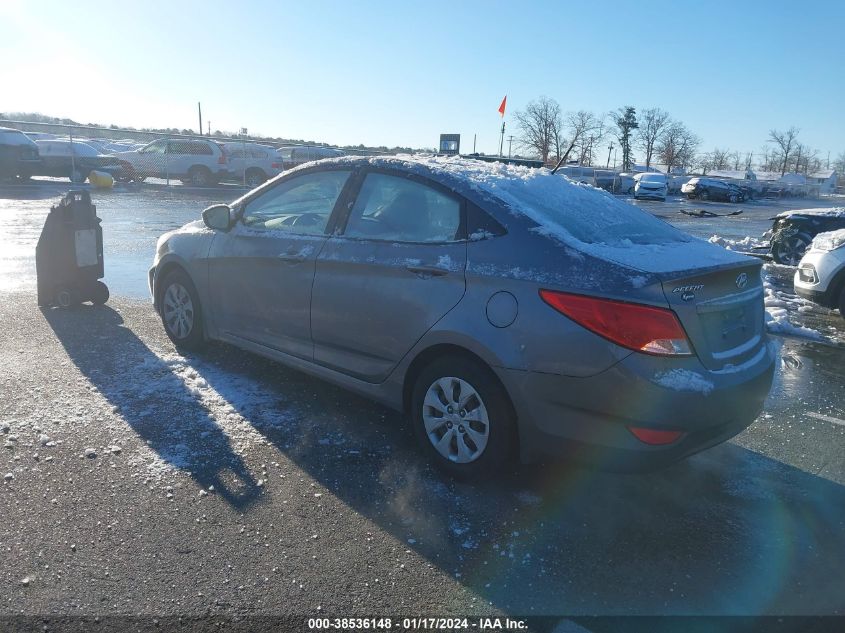 2015 HYUNDAI ACCENT GLS - KMHCT4AEXFU826843
