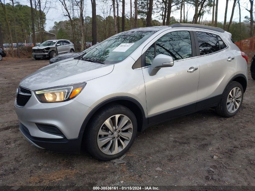 KL4CJASB5KB805587 2019 BUICK ENCORE, photo no. 2