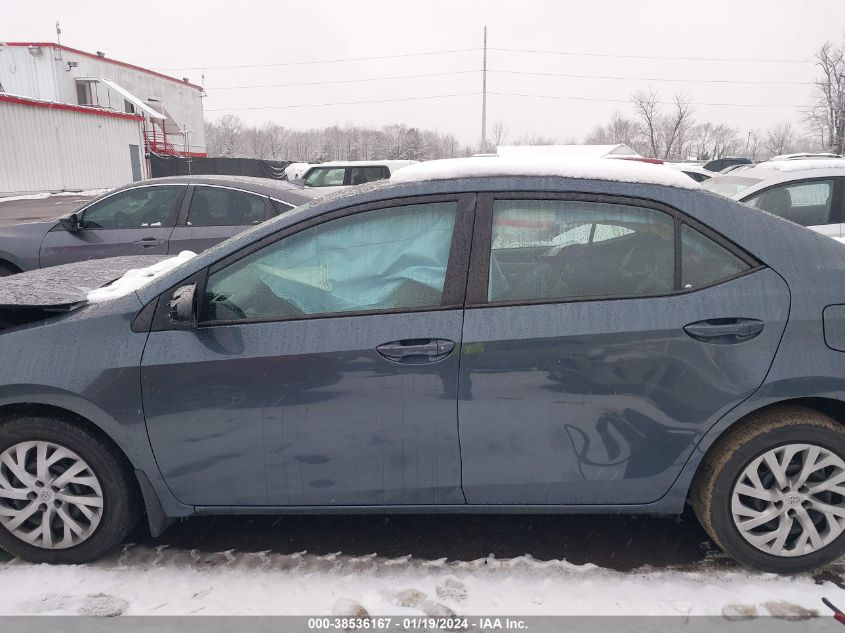 2019 TOYOTA COROLLA LE - 2T1BURHE2KC176056