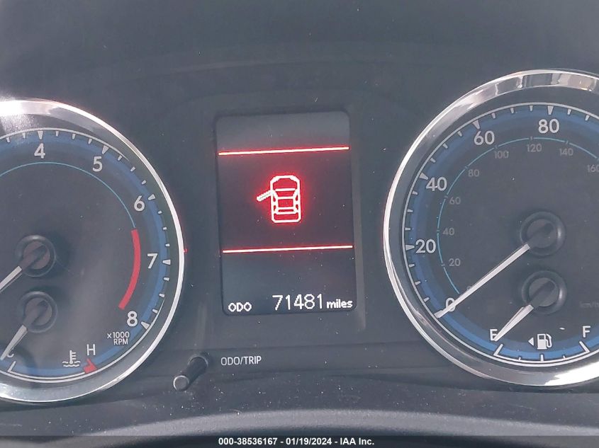 2019 TOYOTA COROLLA LE - 2T1BURHE2KC176056