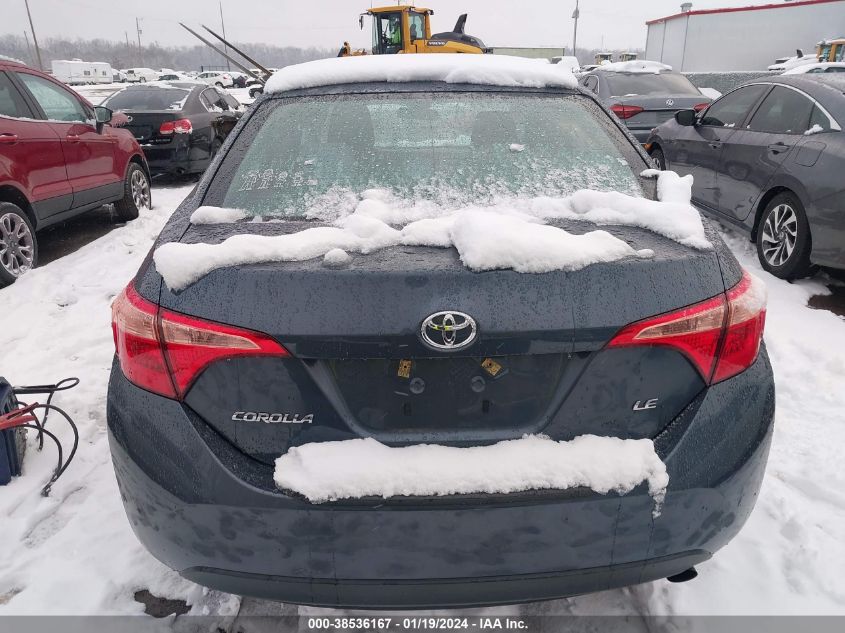 2019 TOYOTA COROLLA LE - 2T1BURHE2KC176056