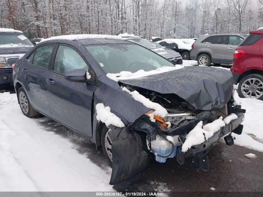 2019 TOYOTA COROLLA LE - 2T1BURHE2KC176056