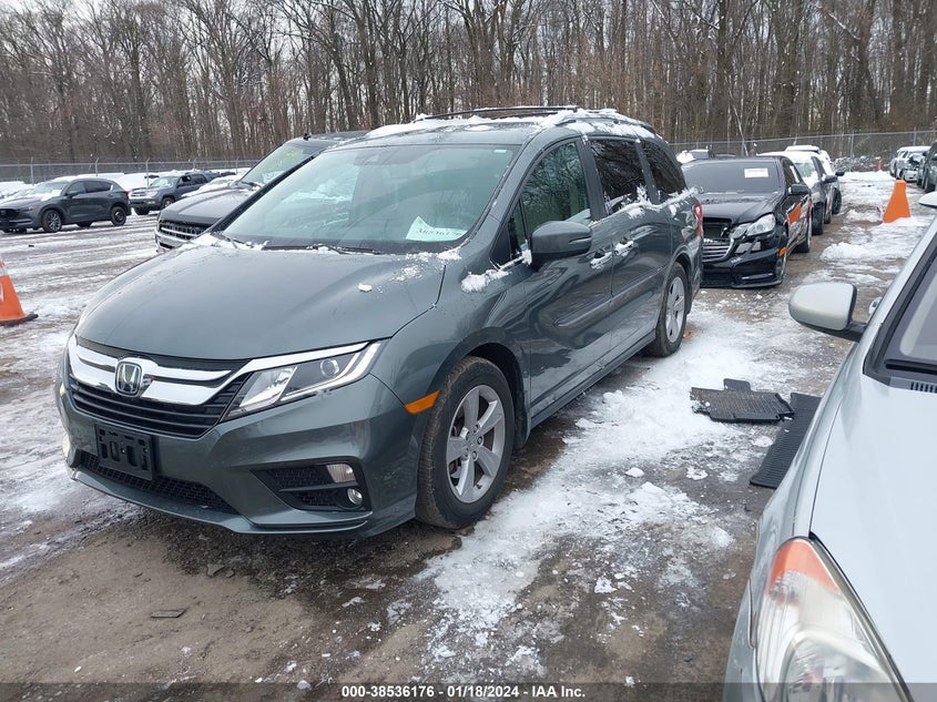 VIN 5FNRL6H72KB099895 2019 HONDA ODYSSEY EXL