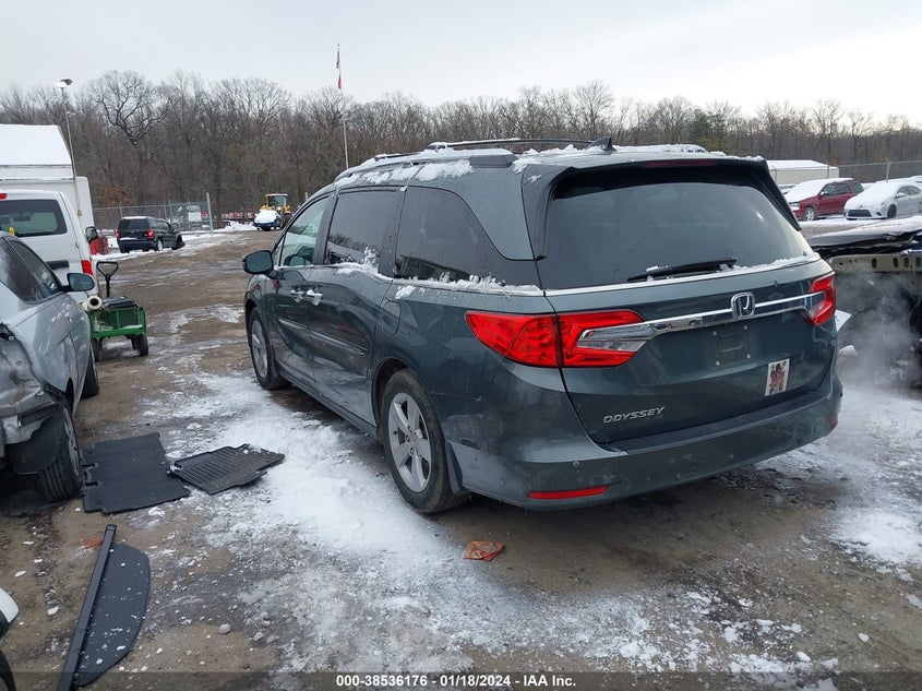 VIN 5FNRL6H72KB099895 2019 HONDA ODYSSEY EXL