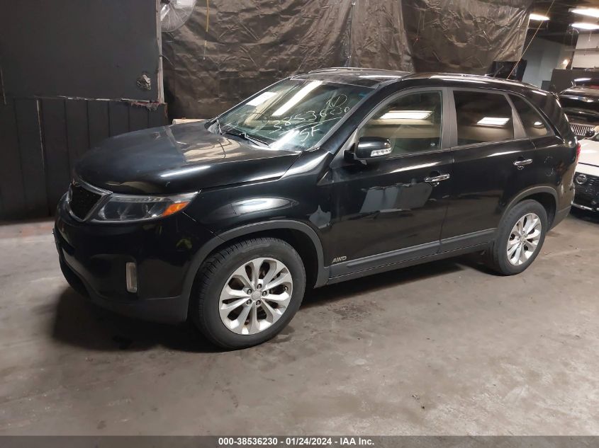 2014 KIA SORENTO EX V6 - 5XYKUDA72EG498669