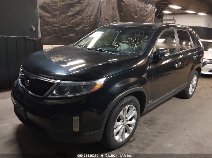 2014 KIA SORENTO EX V6 - 5XYKUDA72EG498669