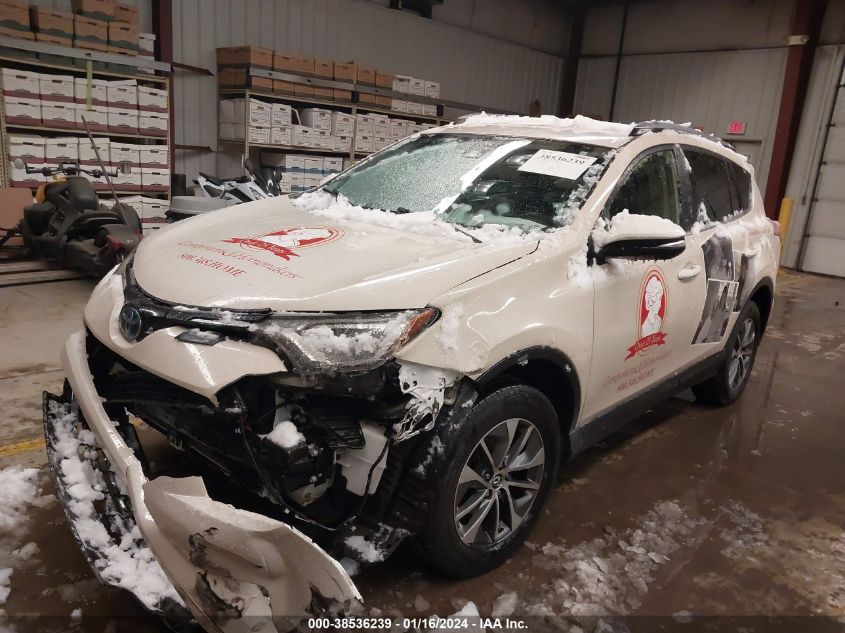 2018 TOYOTA RAV4 HYBRID LE - JTMRJREVXJD222584