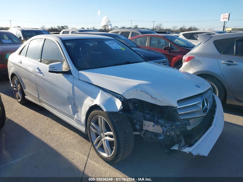 2013 MERCEDES-BENZ C 250 - WDDGF4HBXDR244806