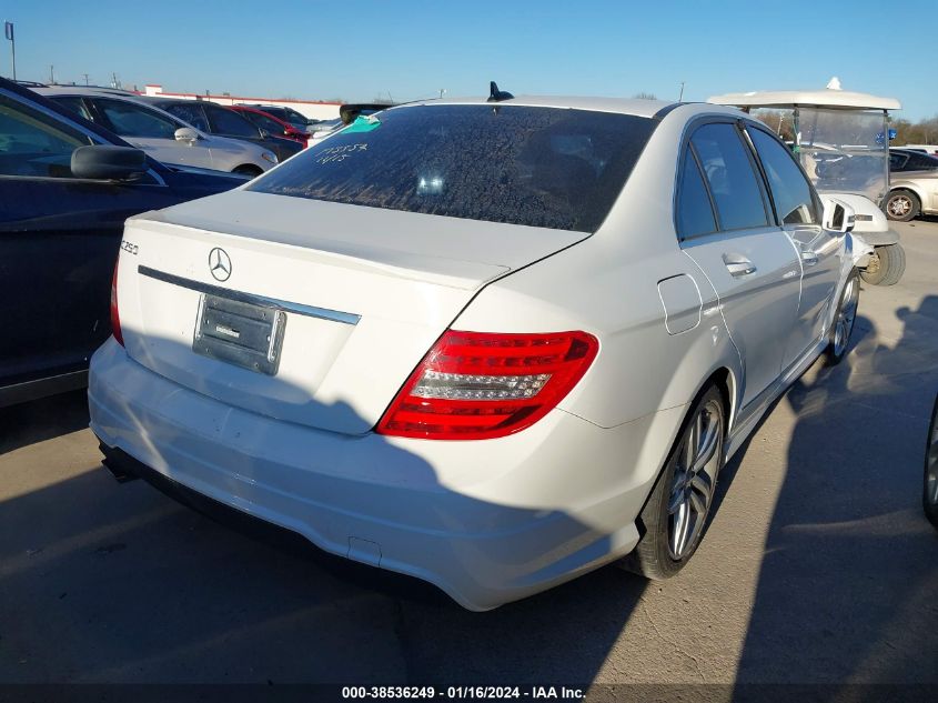 2013 MERCEDES-BENZ C 250 - WDDGF4HBXDR244806