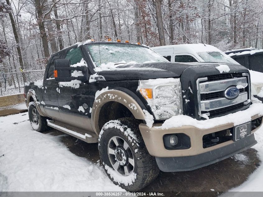 2013 FORD F-250 LARIAT - 1FT7W2BTXDEA47271