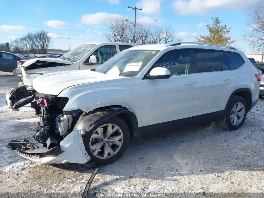 2018 VOLKSWAGEN ATLAS SE - 1V2DR2CA0JC550921