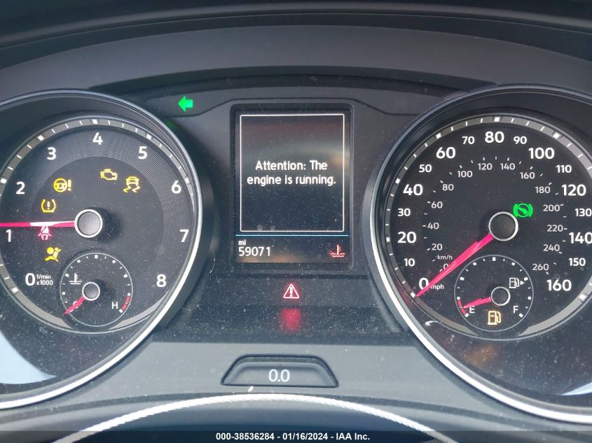 2018 VOLKSWAGEN ATLAS SE - 1V2DR2CA0JC550921